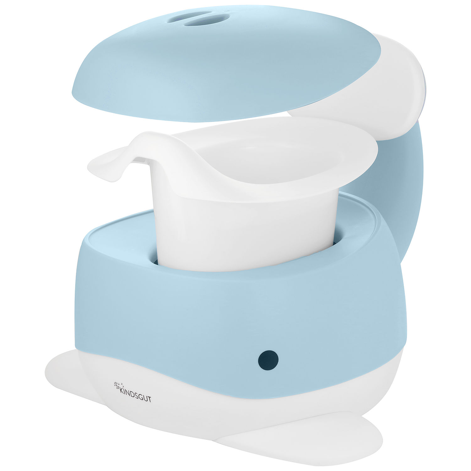 Pot pour bébé Baleine Bleu clair (Kindsgut) - Image 6