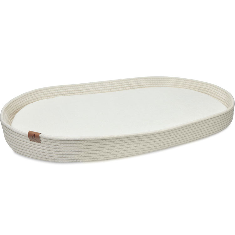 Panier à langer en coton tressé Naturel (Jollein) - Image 1