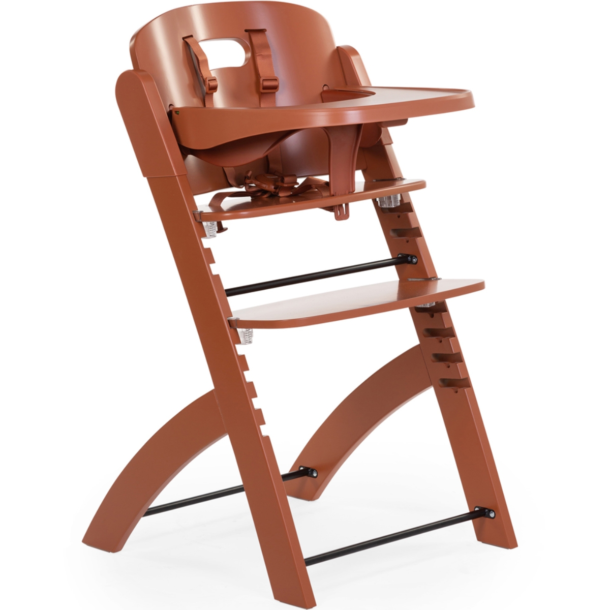 Chaise haute bébé évolutive Evosit rouille (Childhome) - Image 2