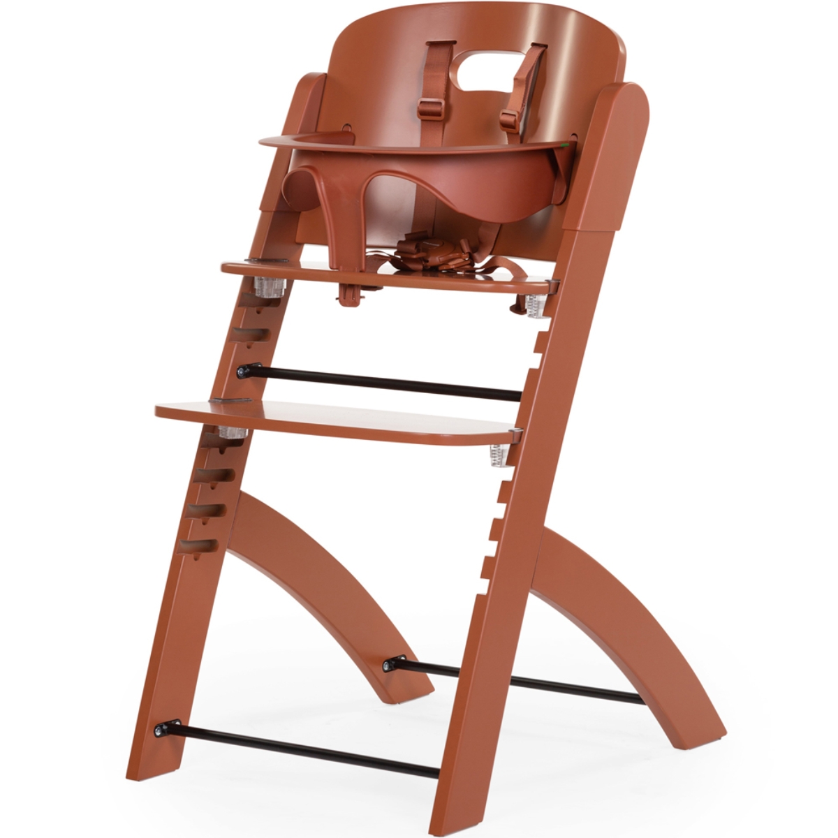 Chaise haute bébé évolutive Evosit rouille (Childhome) - Image 3