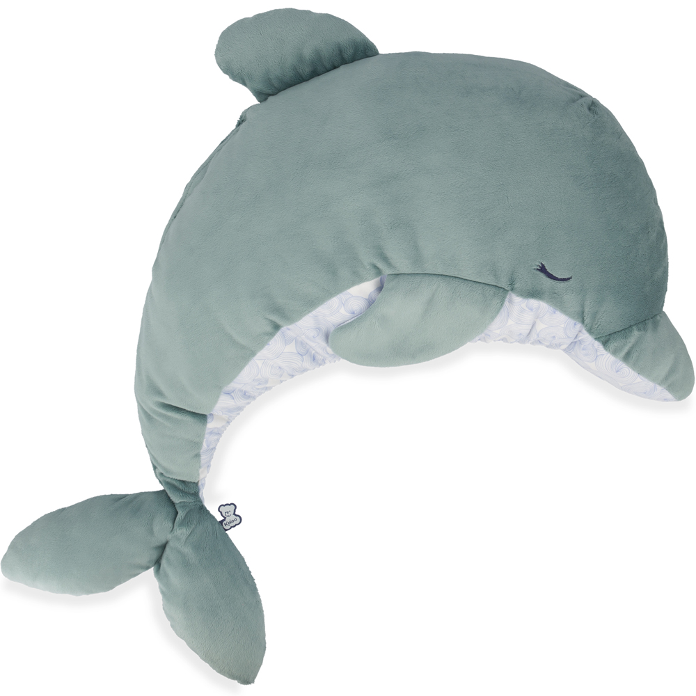 Grande peluche apaisante évolutive Dauphin (60 cm)