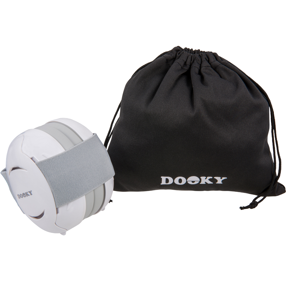 Protection auditive pour bébé - Blanc (0-3 ans) (Dooky) - Image 6
