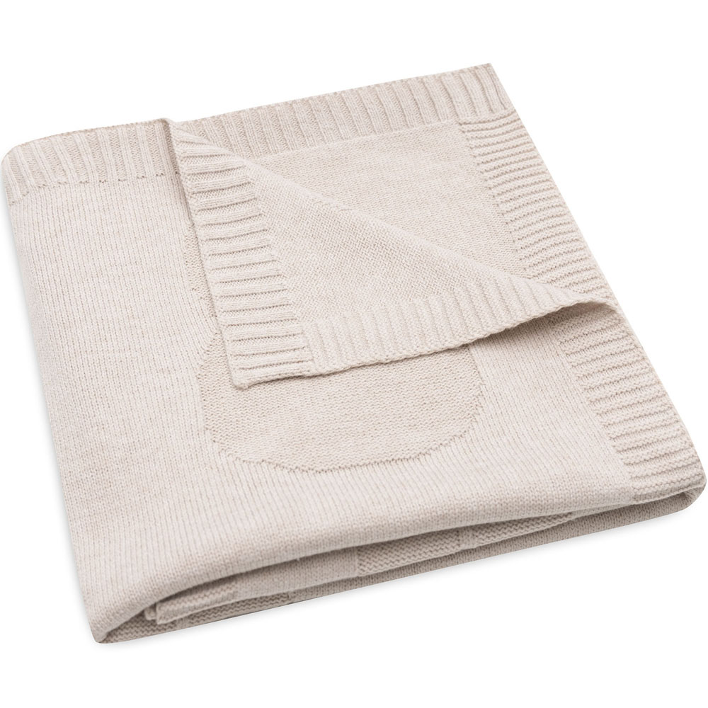 Jollein - Couverture en tricot Miffy Nougat (75 x 100 cm)