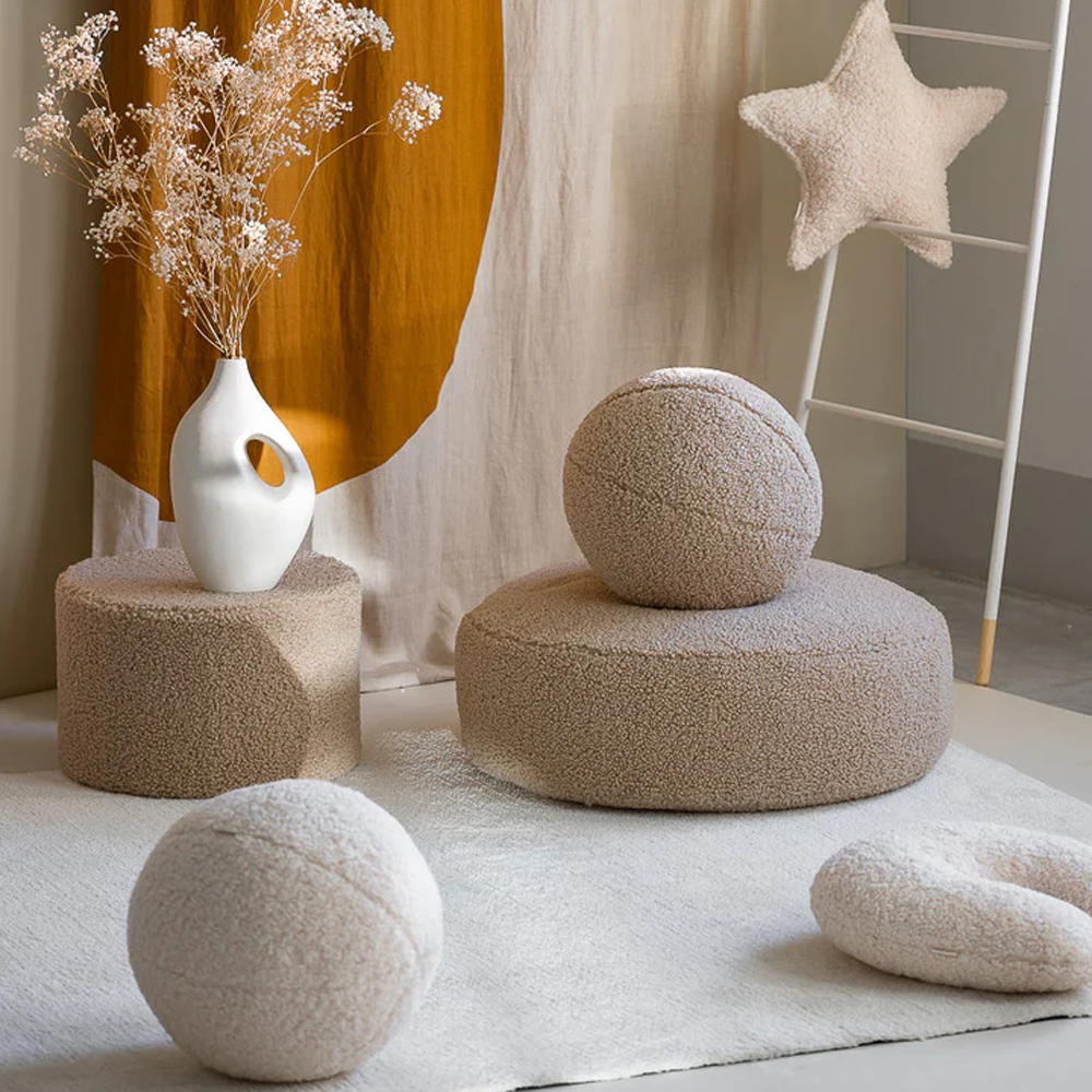 Pouf Biscuit molletonné (Wigiwama) - Image 3