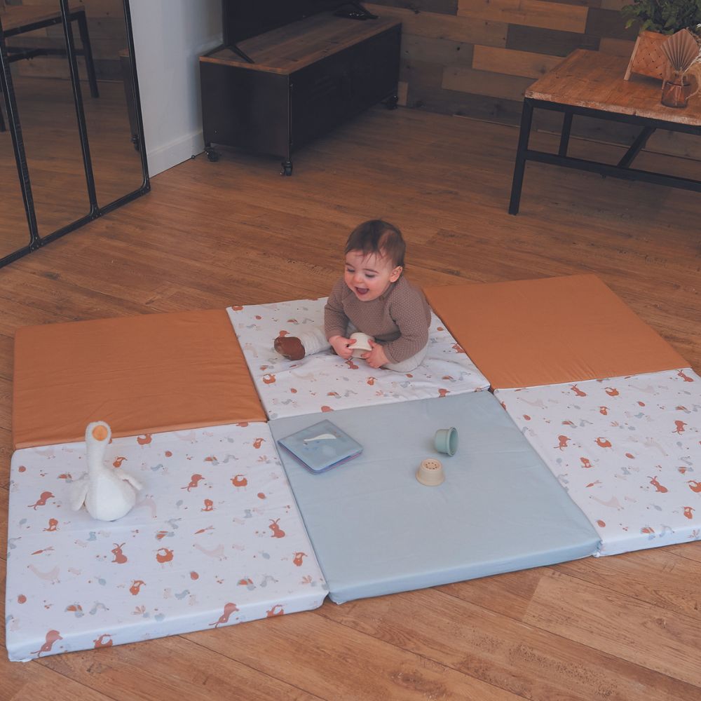 Tapis de jeu pliable XL Little Farmer (180 x 120 cm) (Tinéo) - Image 1