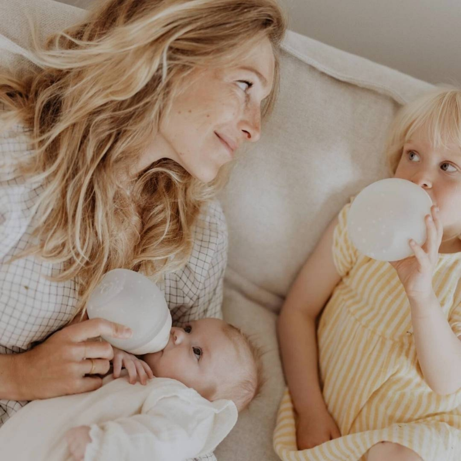 Biberon anti-colique en silicone Milk (150ml) (Elhée) - Image 2