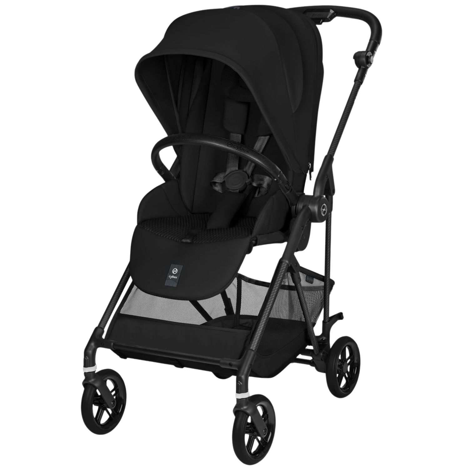 Poussette Citadine Ultra Légère Melio Carbon 2026 Magic Black (Cybex) - Image 1