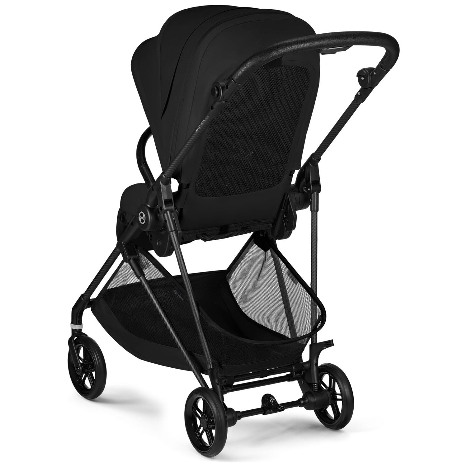 Poussette Citadine Ultra Légère Melio Carbon 2026 Magic Black (Cybex) - Image 9