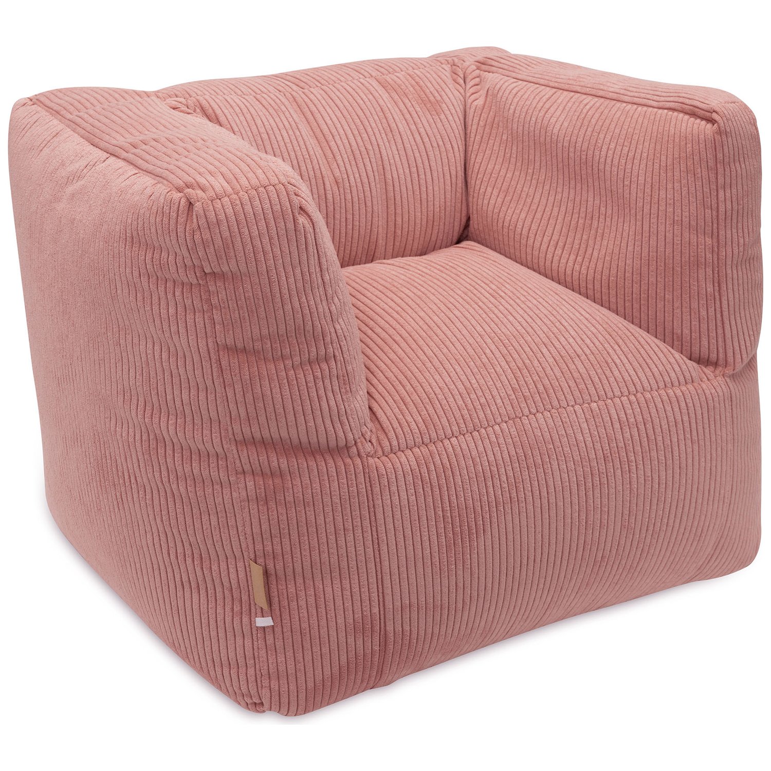Fauteuil pouf Corduroy Wild Rose (Jollein) - Image 5