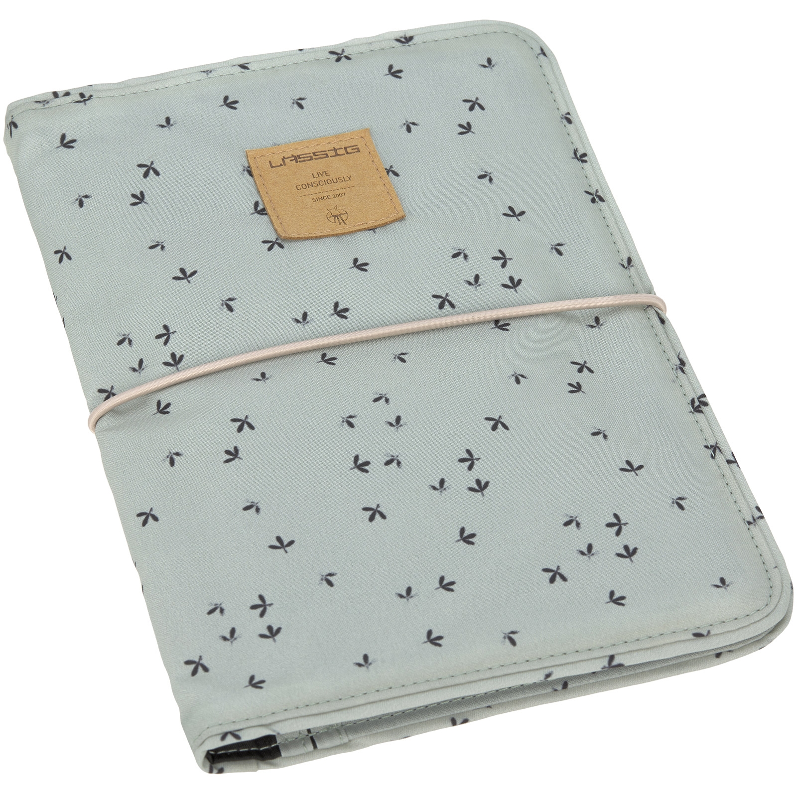 Pochette de change Casual menthe florale