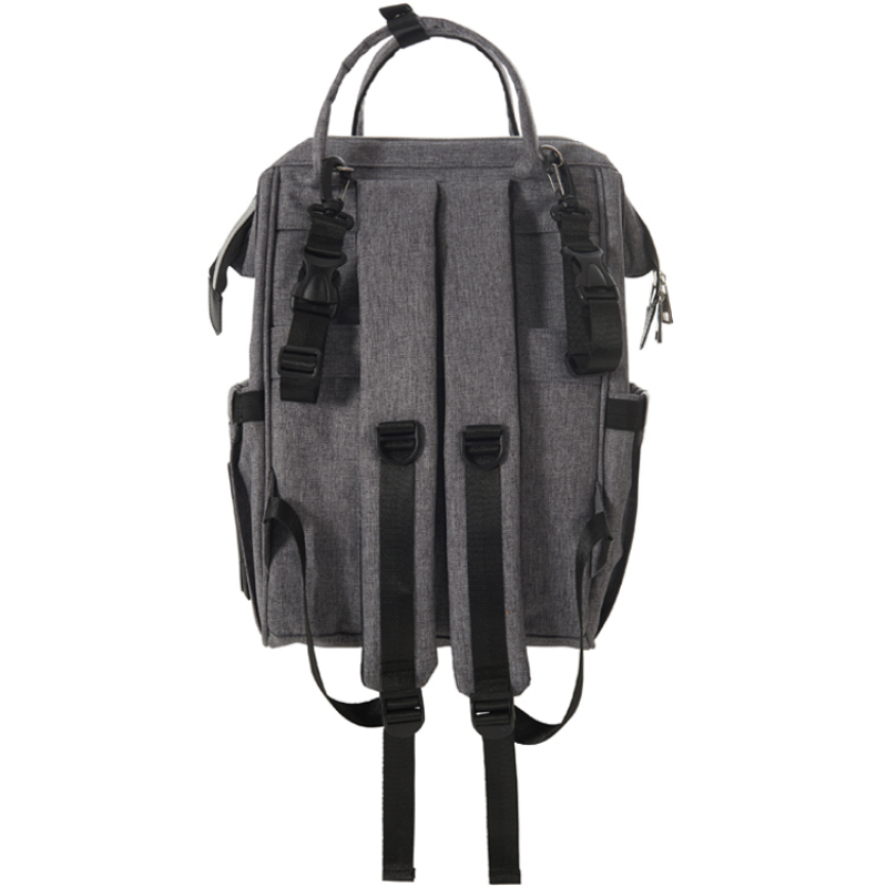 Sac à dos à langer gris (Tinéo) - Image 6