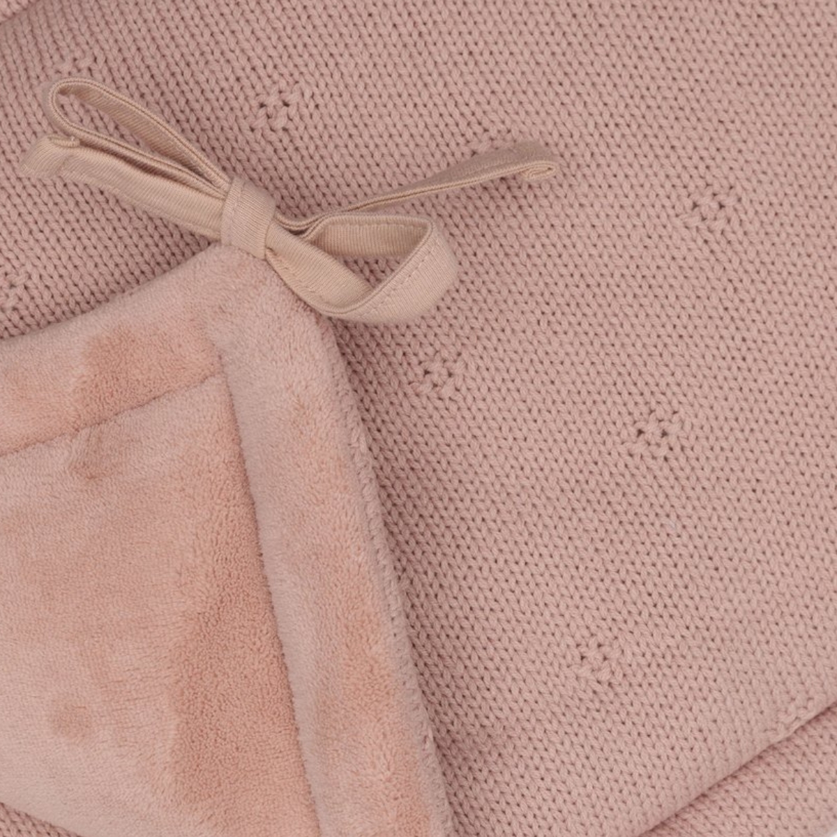 Tour de lit Cosy Knit Wild Rose (pour lits 60 x 120 ou 70 x 140 cm) (Jollein) - Image 5