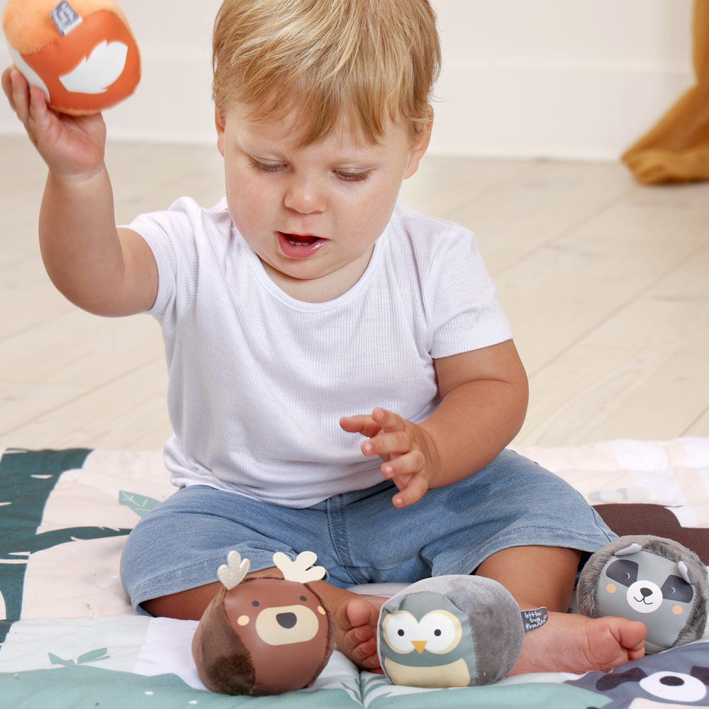 Lot de 4 balles doudous Forêt Doodballs (Little Big Friends) - Image 5