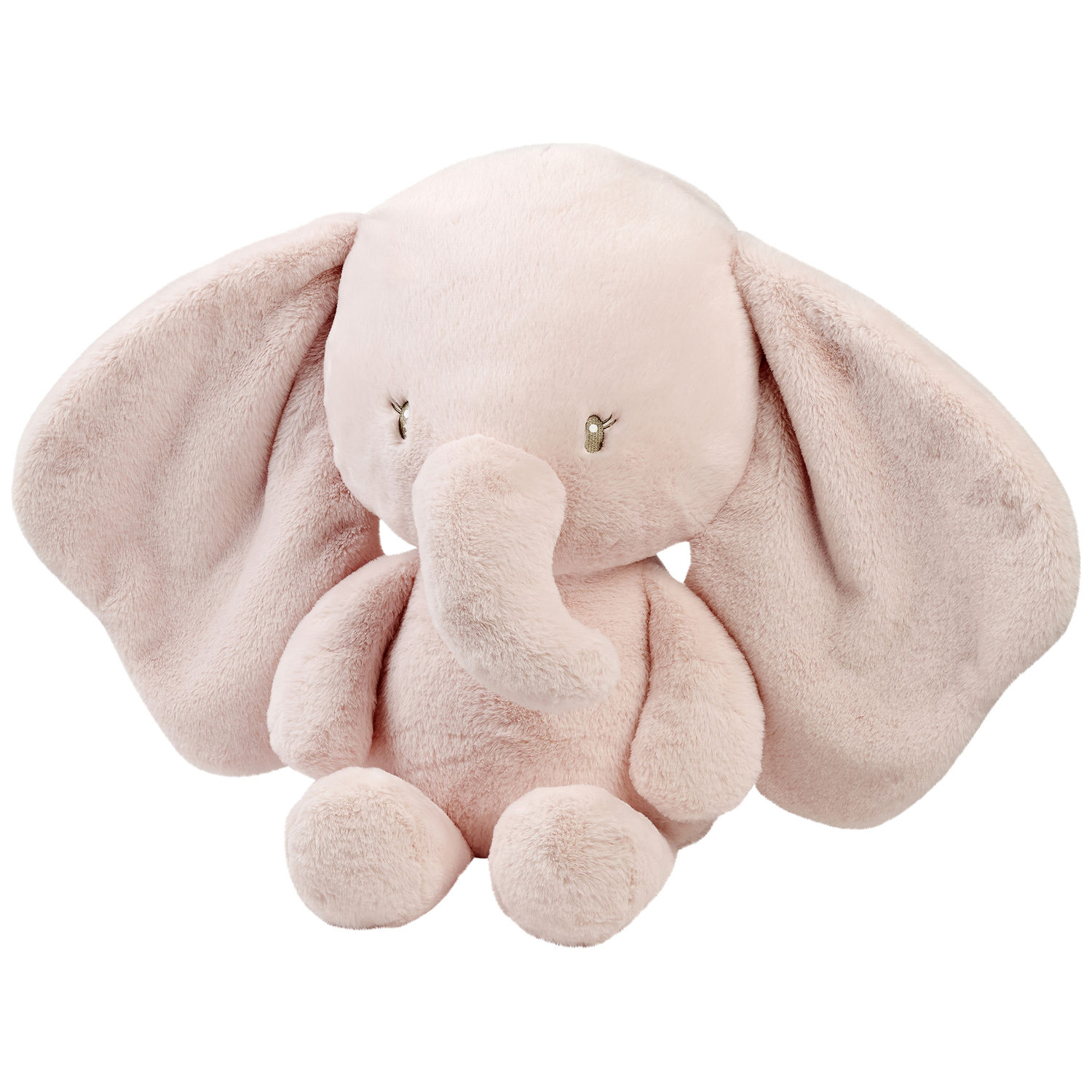 Peluche Fanfan l'éléphant Rose (80 cm)