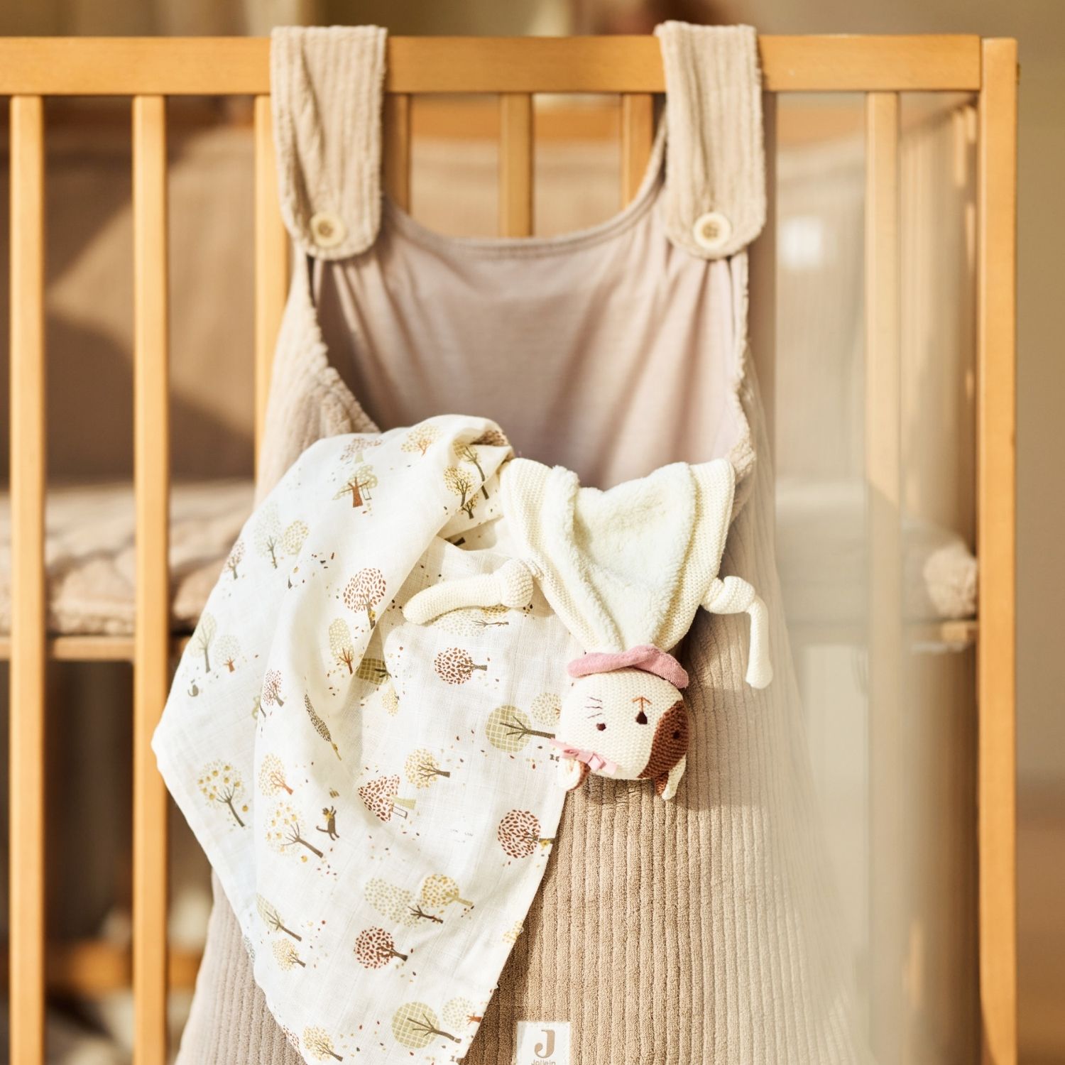Sac de rangement Cloudy Rib Milky Coffee (Jollein) - Image 3