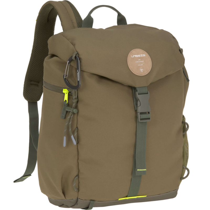 Sac à dos à langer Green Label Outdoor olive (Lassig) - Image 1