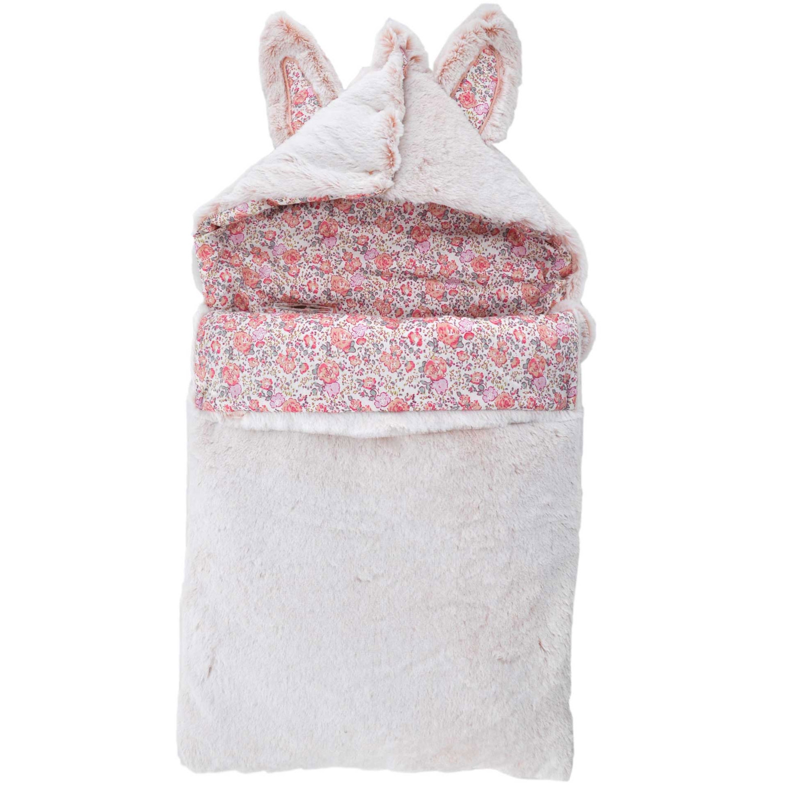 Domiva - Nid d'ange passe sangle Lapinou rose (75 cm)