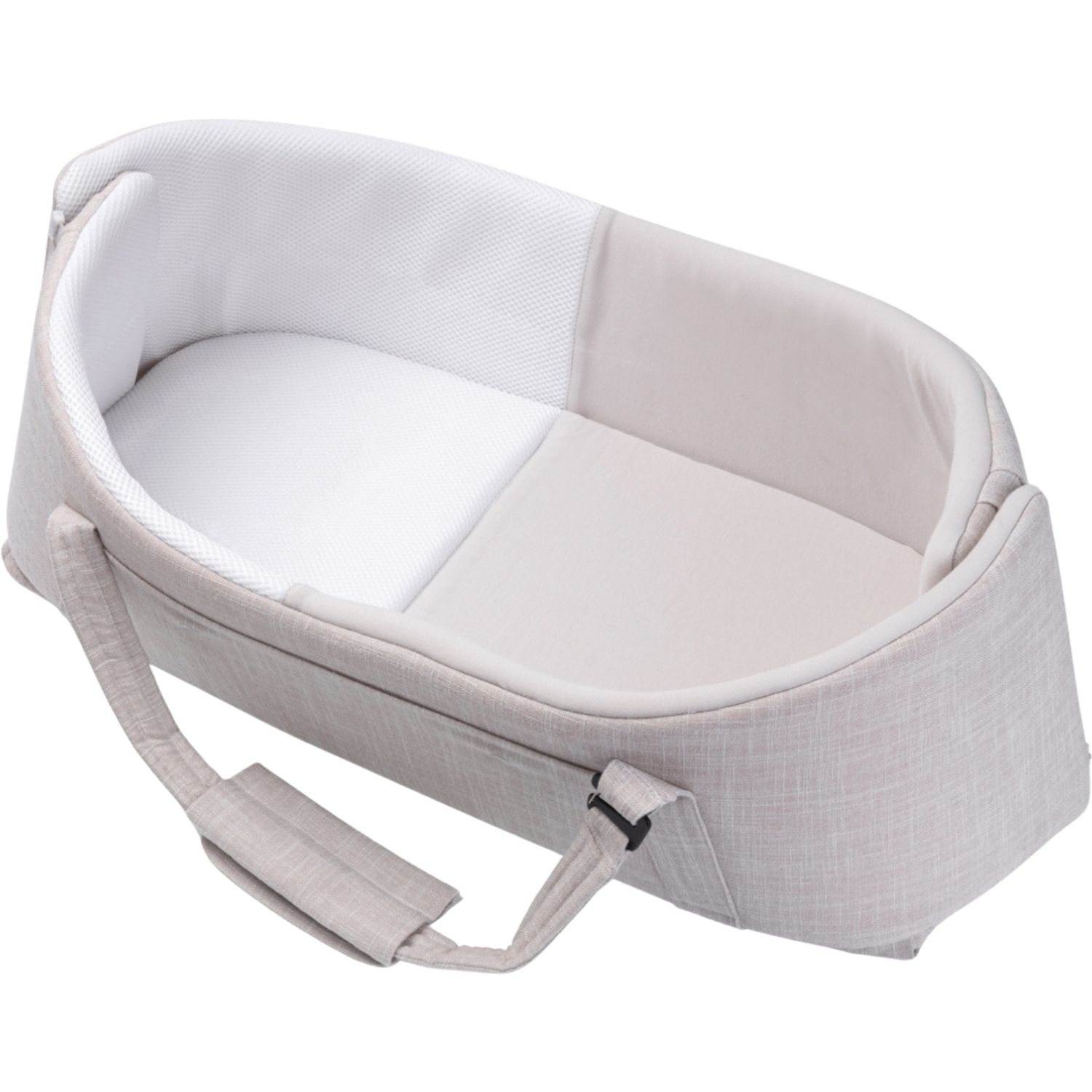 Couffin bébé Nest & Go Sand - Reconditionné (Doomoo) - Image 1