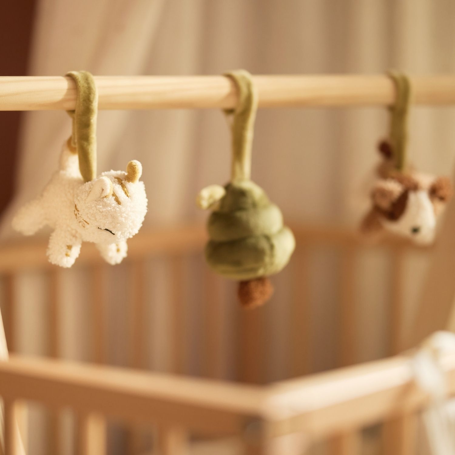 Lot de 3 jouets pour arche d'éveil Tiny Park (Jollein) - Image 1