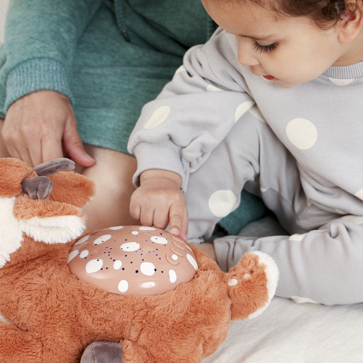 Peluche projecteur d'étoiles Twilight Buddies Faon (Cloud B) - Image 4