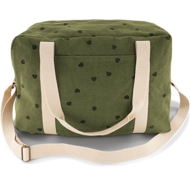 Sac à langer Raphaël kaki (Rose in April) - Image 1