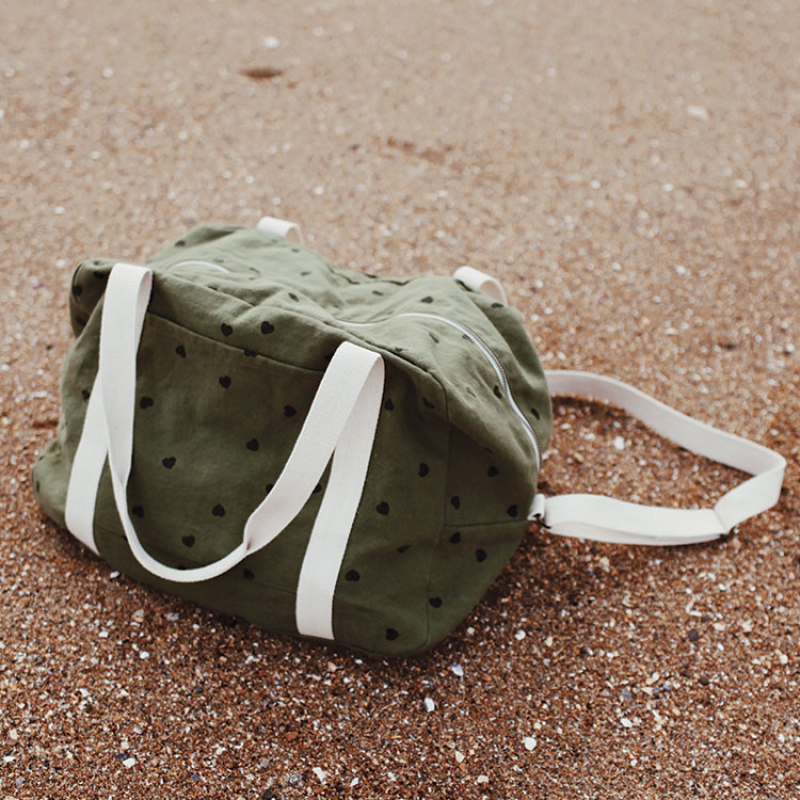 Sac à langer Raphaël kaki (Rose in April) - Image 3