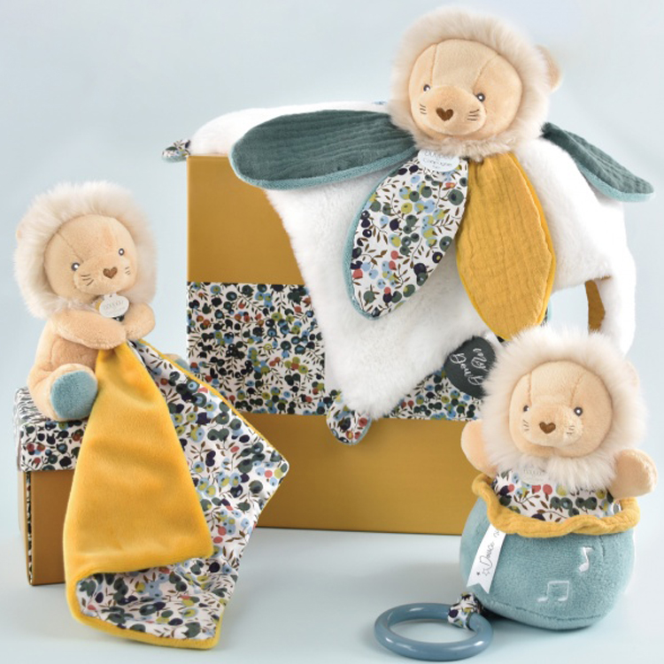 Peluche musicale Lion Boh'aime (20 cm) (Doudou Et Compagnie) - Image 1