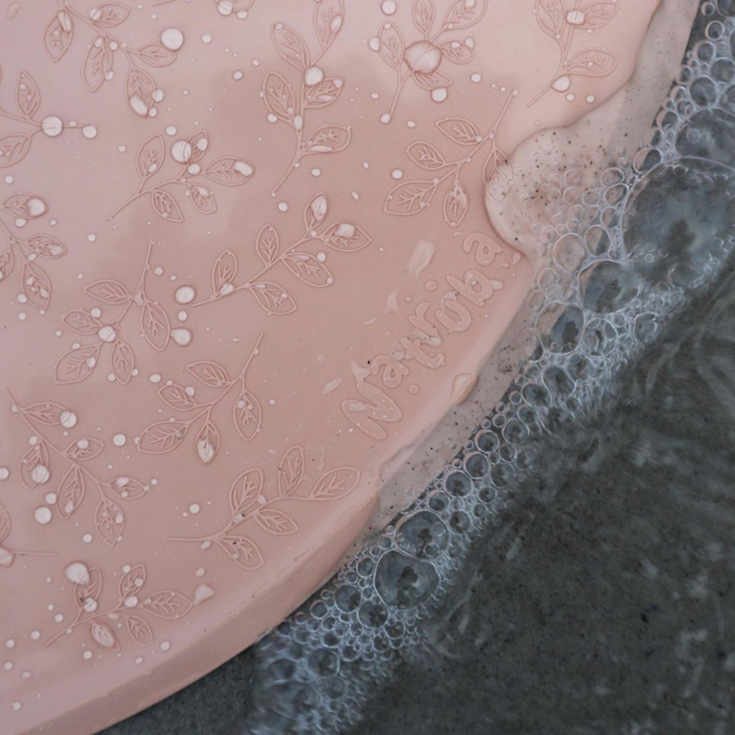 Tapis de bain rose (Natruba) - Image 7
