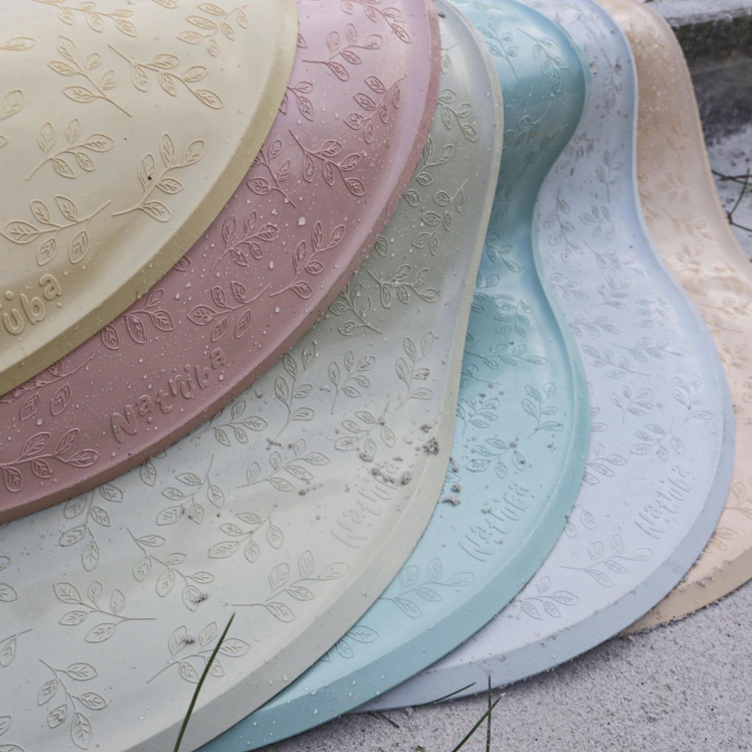 Tapis de bain rose (Natruba) - Image 8