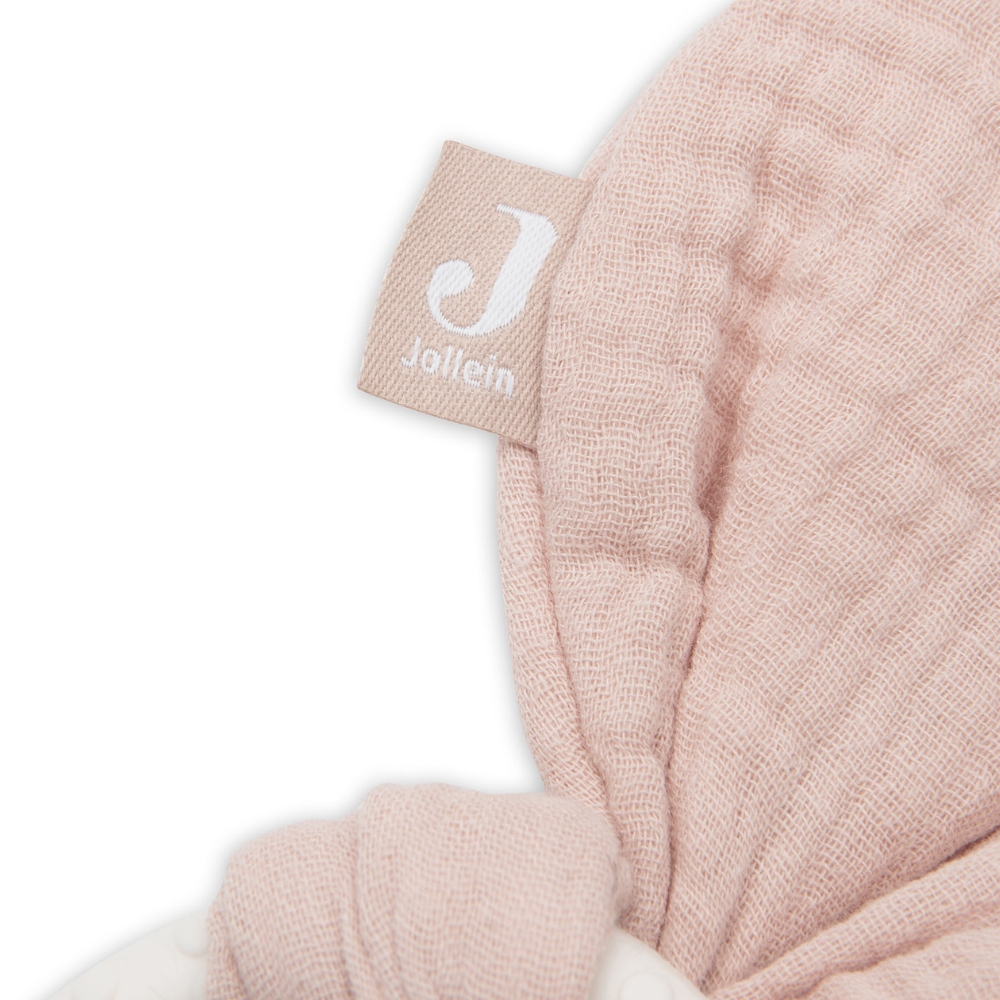 Anneau de dentition en silicone Bunny Ears Wild Rose (Jollein) - Image 4