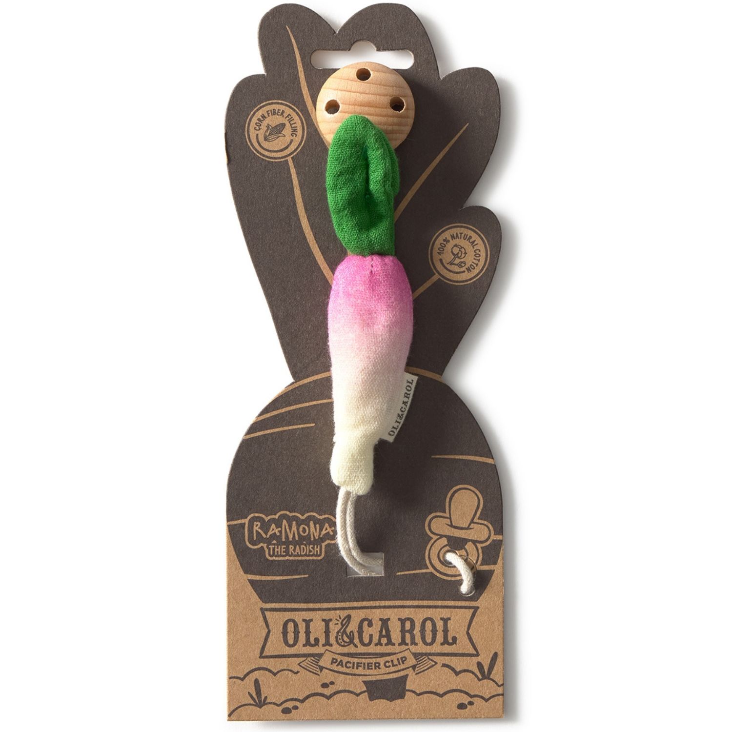 Attache-sucette Ramona The Radish (Oli and Carol) - Image 5
