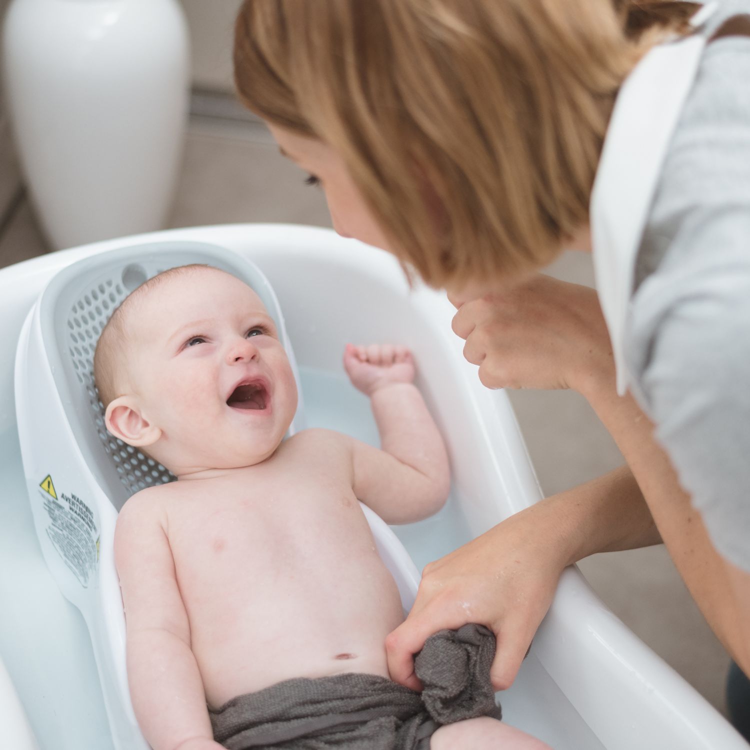 Transat de bain FIT gris (Angelcare) - Image 1