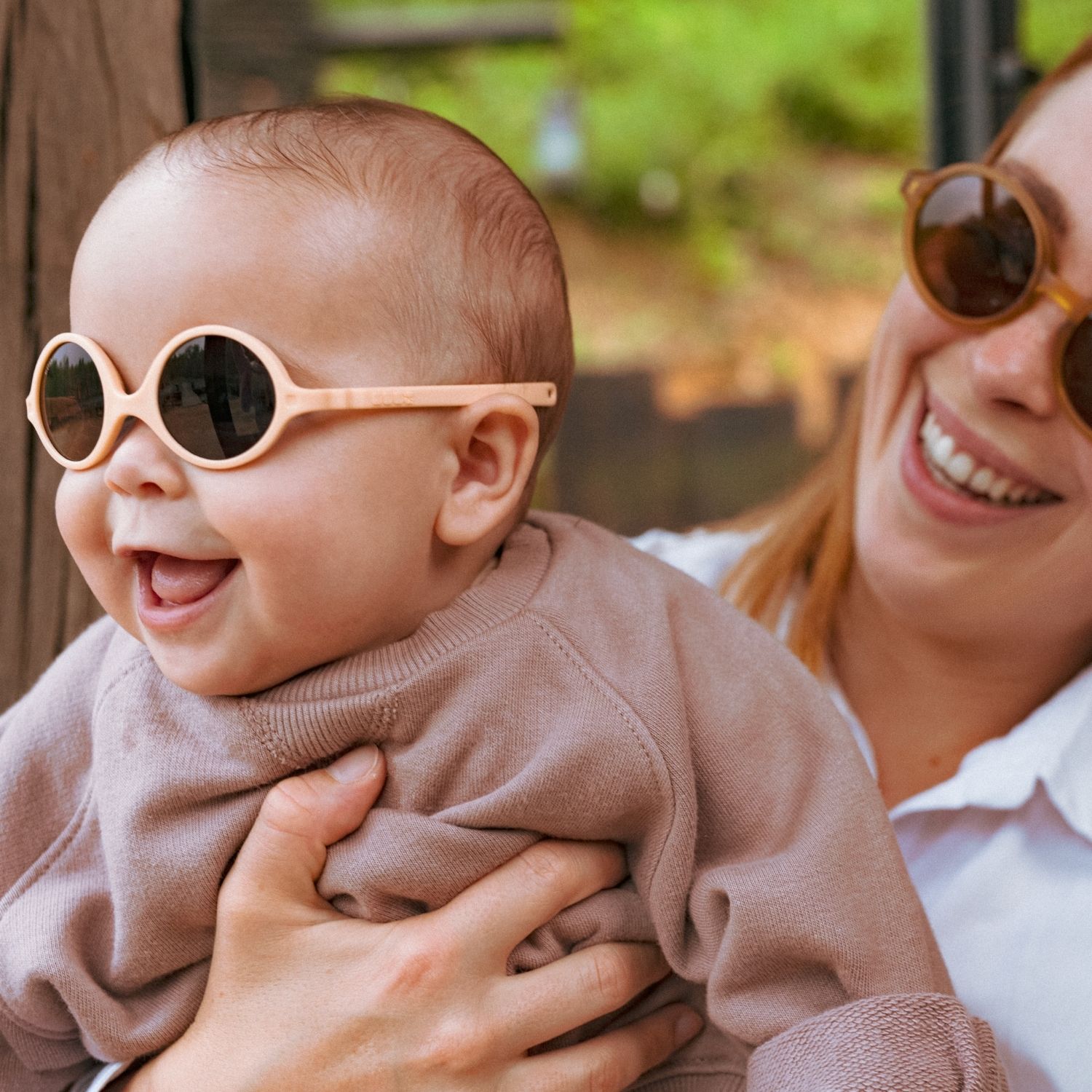 Lunettes de soleil Diabola Abricot (0-12 mois) (KI ET LA) - Image 4