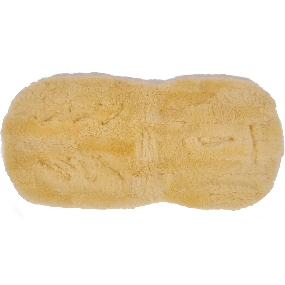 Assise en peau d'agneau pour poussette et siège auto Patchwork Nature (Kaiser) - Image 8