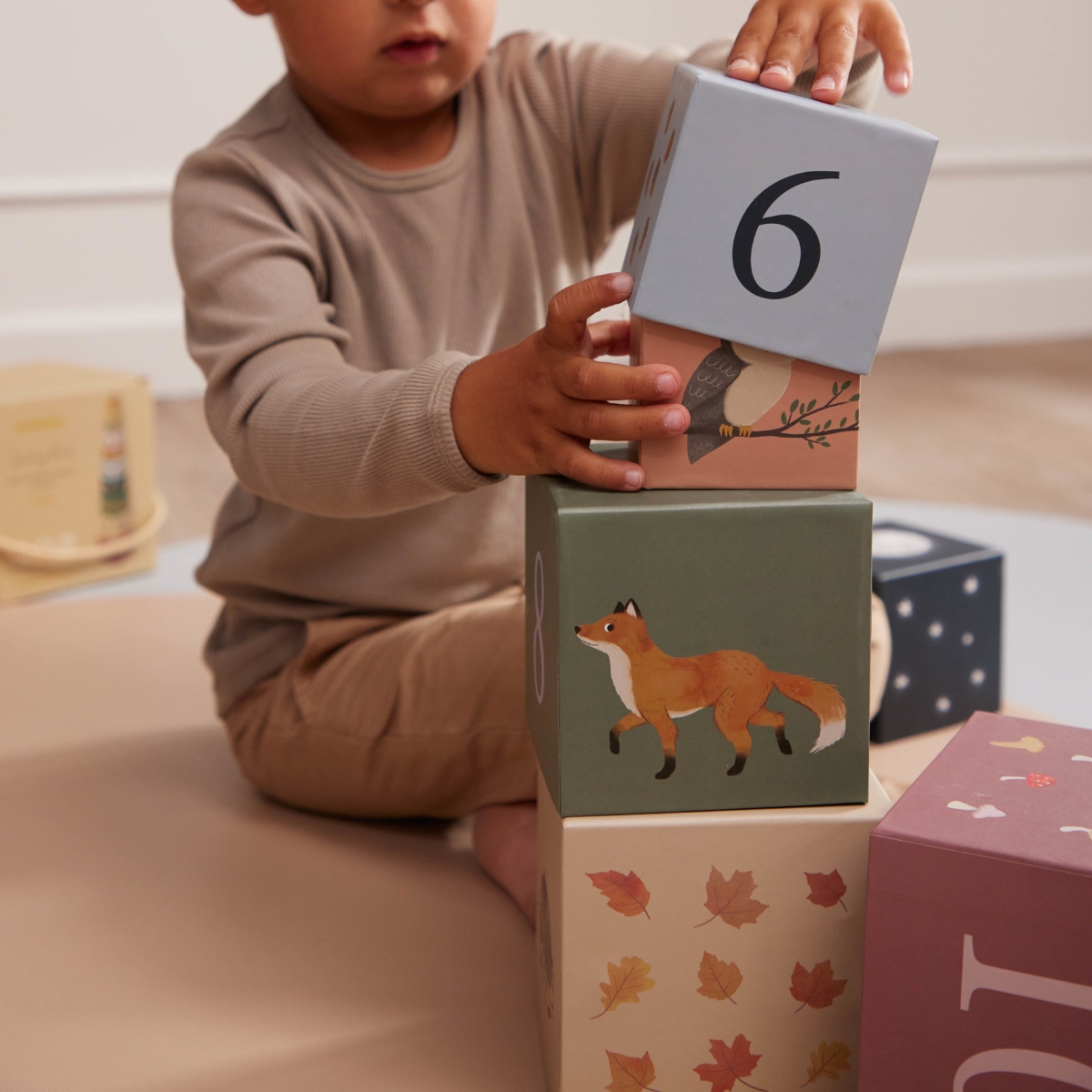 Cubes à empiler Animaux nordiques (Filibabba) - Image 6