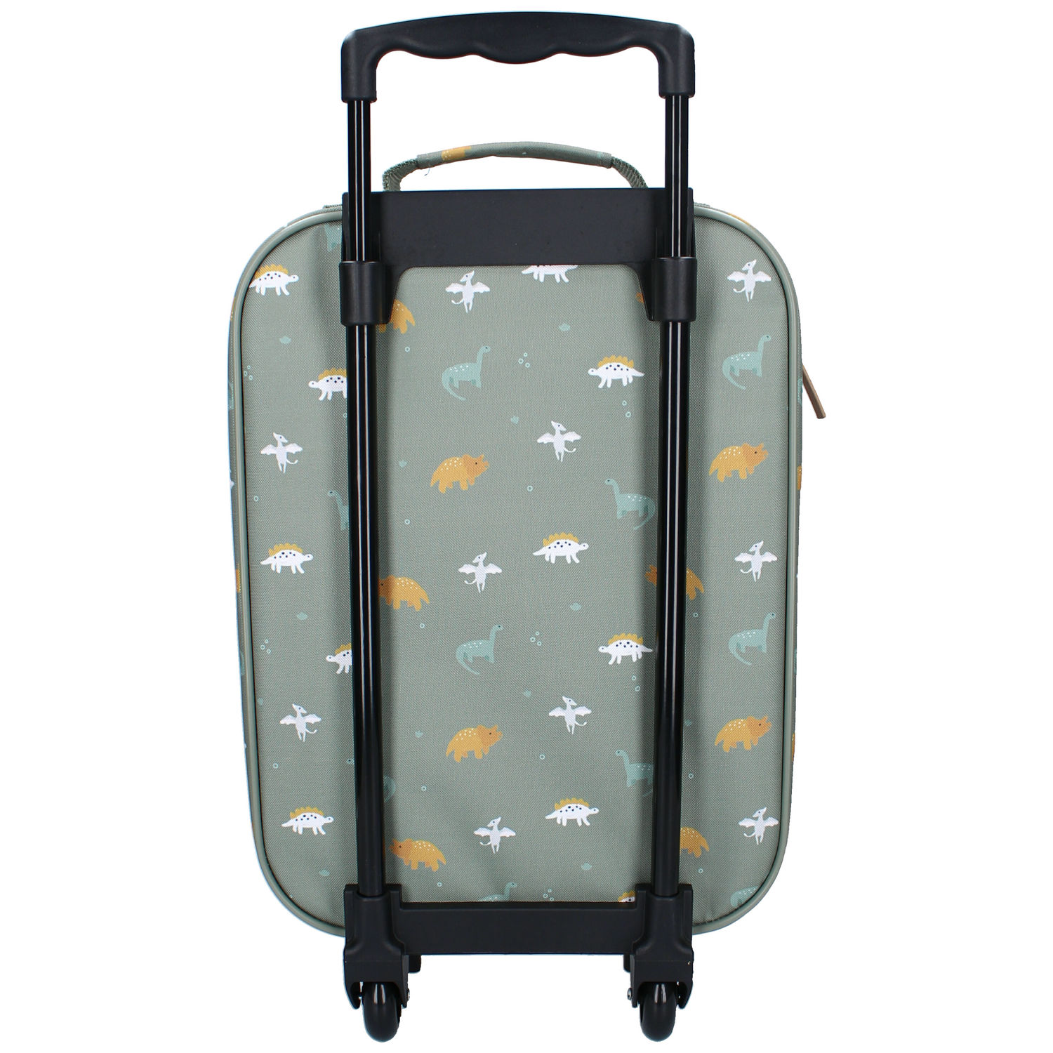 Valise à roulettes enfant Dinosaures vert (Kidzroom) - Image 2