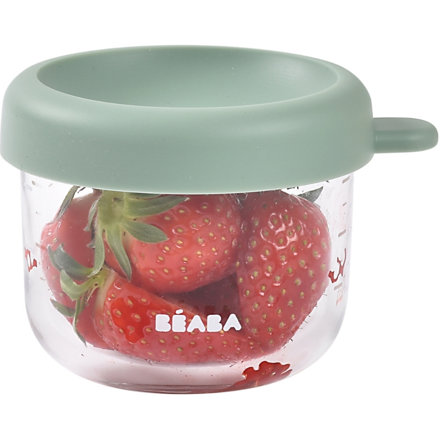 Portion en verre Sage green (150 ml) (Béaba) - Image 2