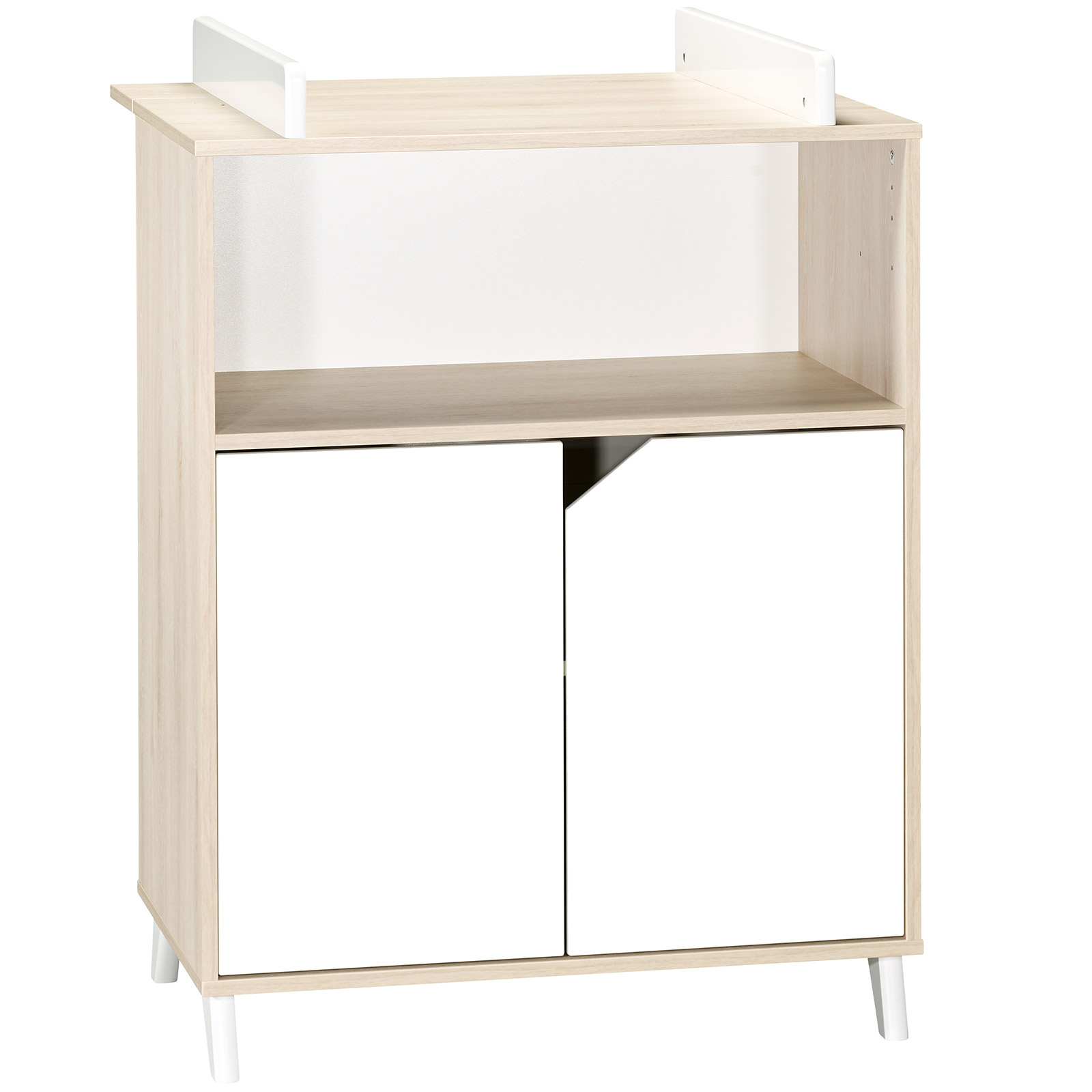 Pack duo Scandi naturel lit bébé évolutif et commode à langer (Baby Price) - Image 5