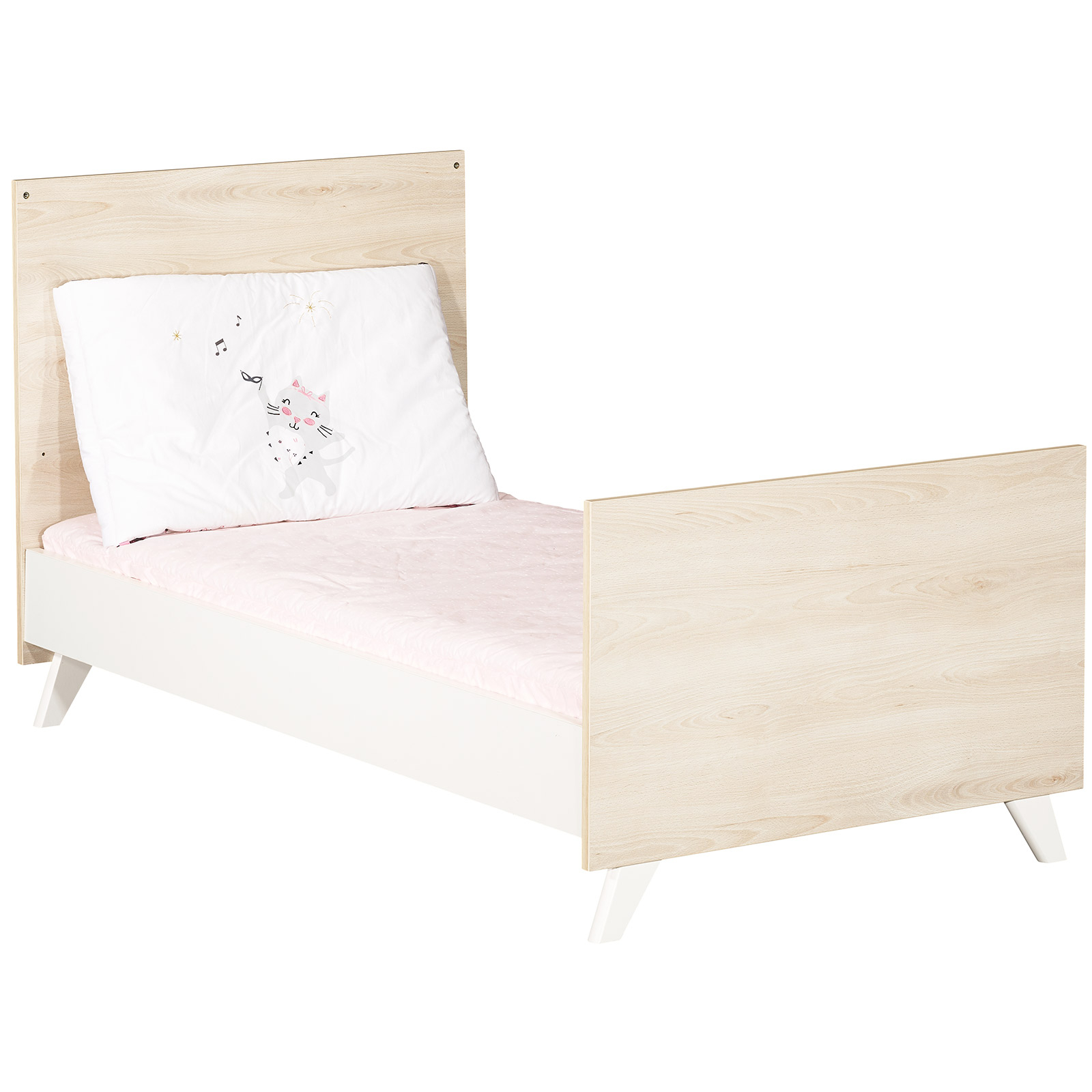 Pack duo Scandi naturel lit bébé évolutif et commode à langer (Baby Price) - Image 8