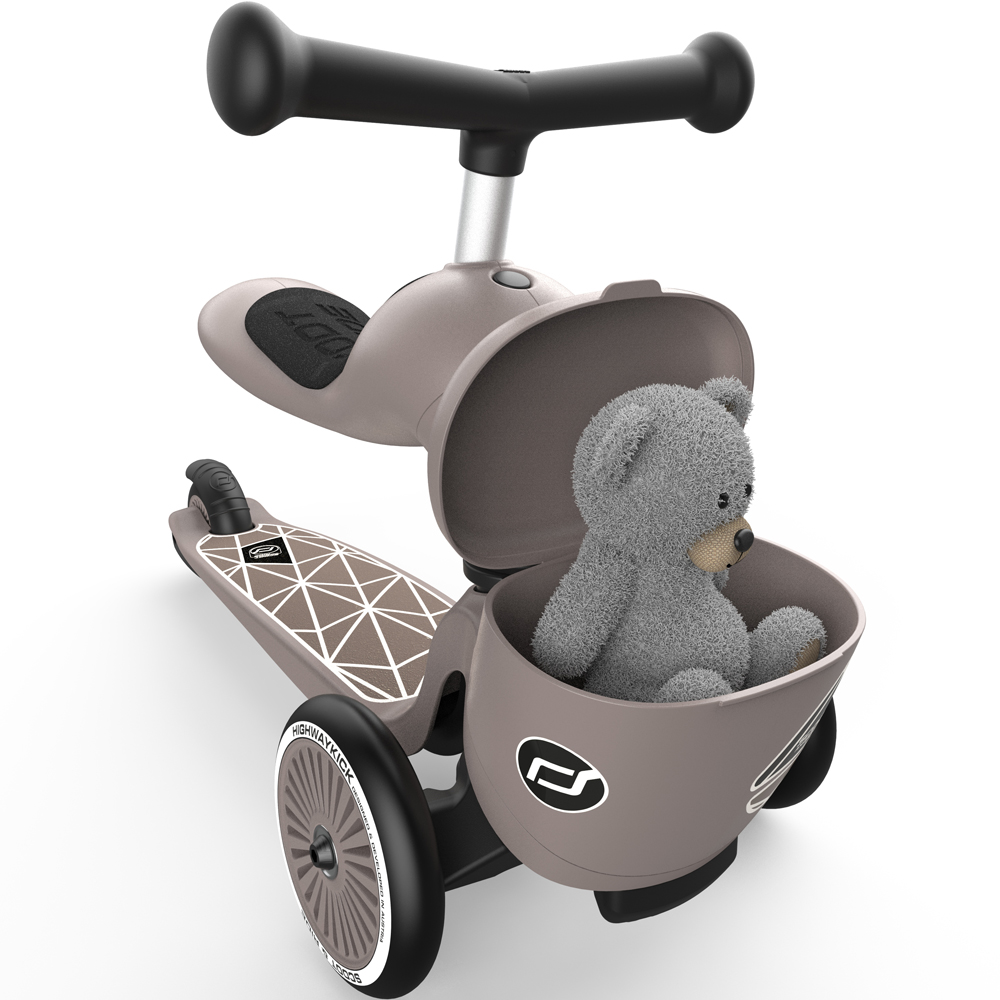 Trottinette évolutive 2 en 1 Highwaykick 1 lignes taupe (Scoot And Ride) - Image 7