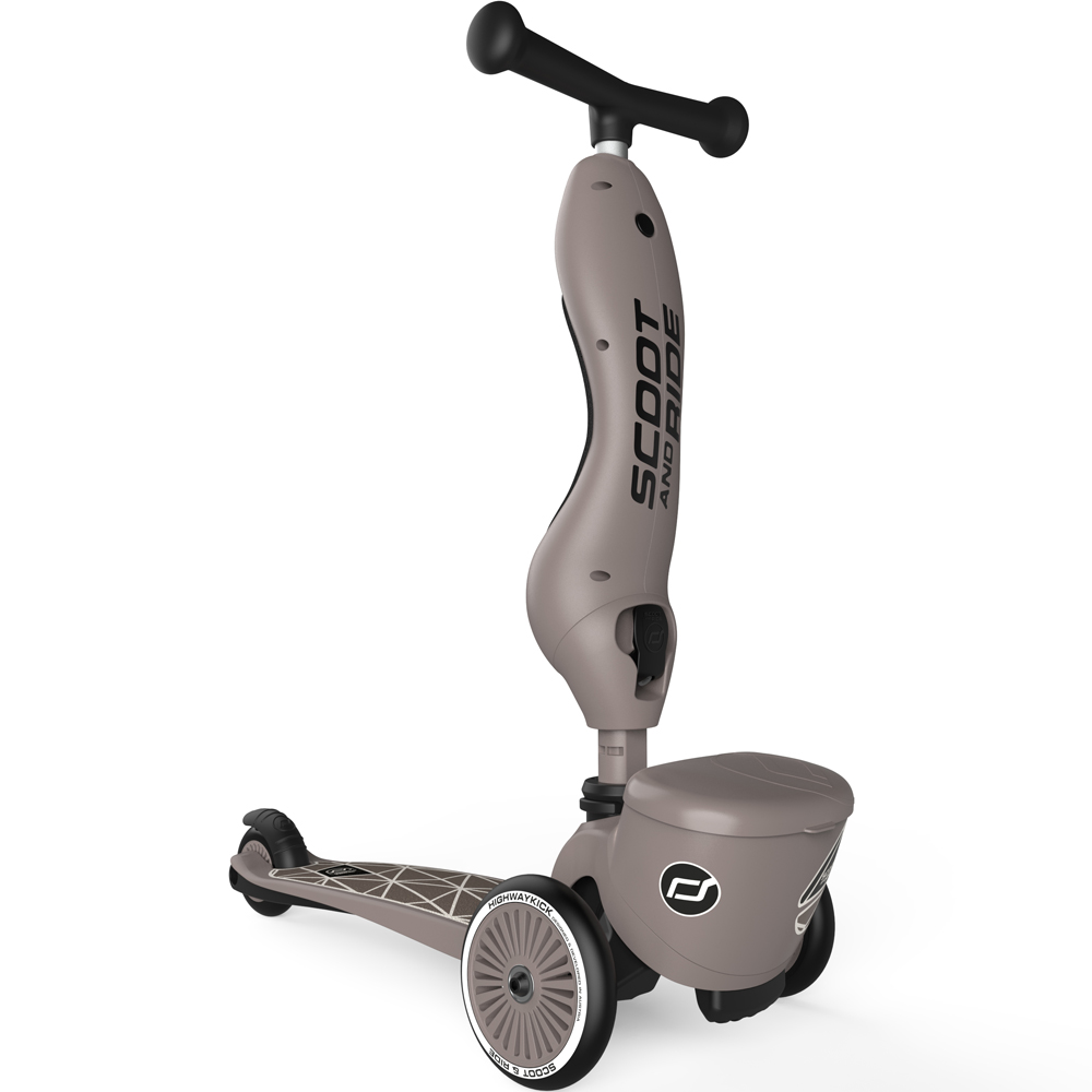Trottinette évolutive 2 en 1 Highwaykick 1 lignes taupe (Scoot And Ride) - Image 6