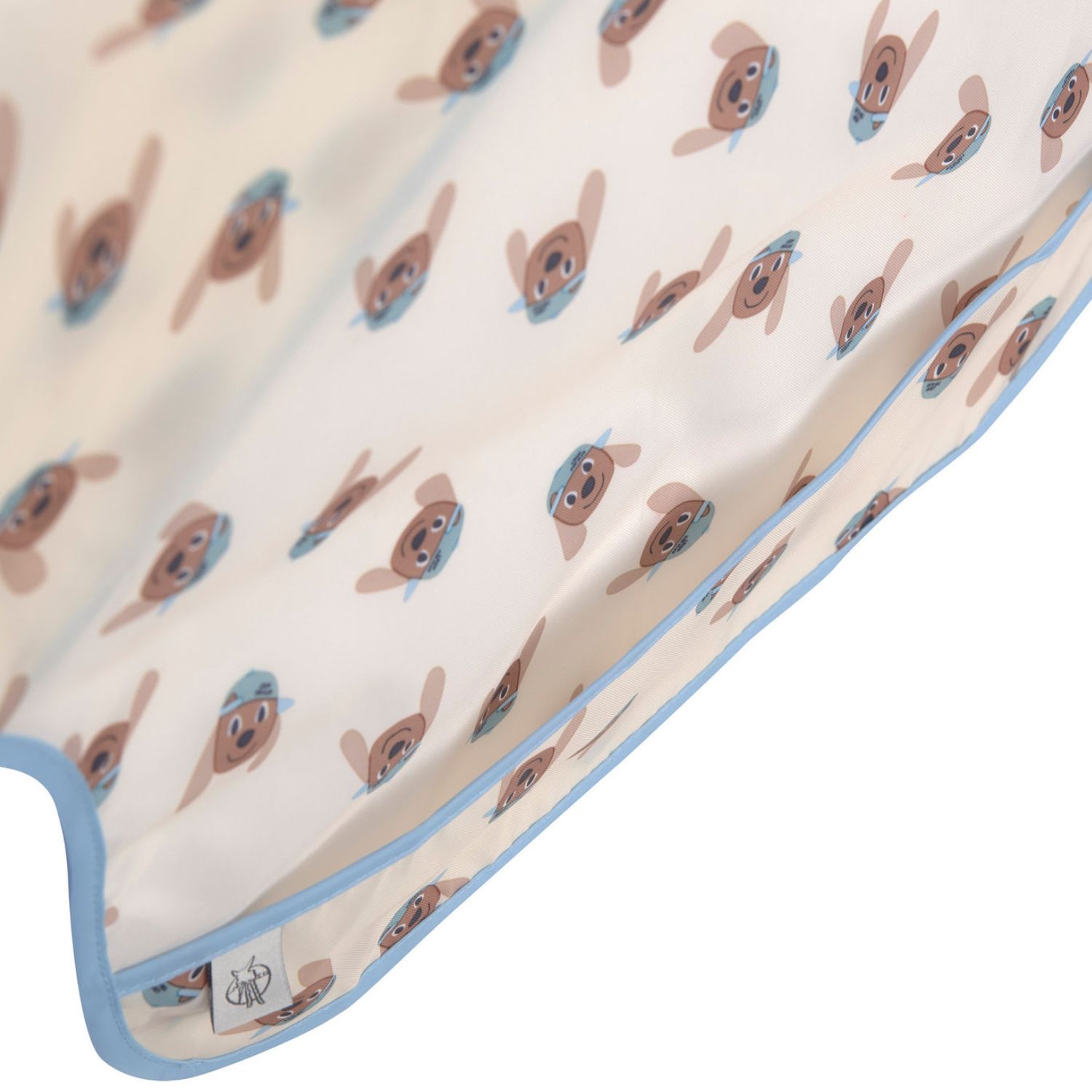Lot de 2 bavoirs manches longues Tiny Team Chien (Lassig) - Image 4