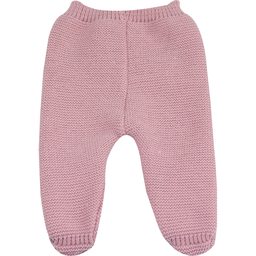 Pantalon en maille Rose (0-1 mois) (Trois Kilos Sept) - Image 1