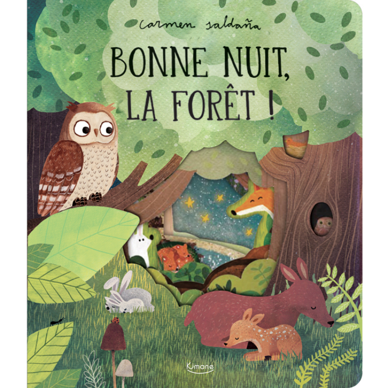 Editions Kimane - Livre Bonne nuit, la forêt !