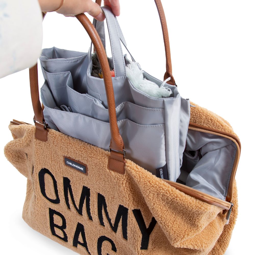 Pochette intérieure pour sac Mommy bag gris (Childhome) - Image 5