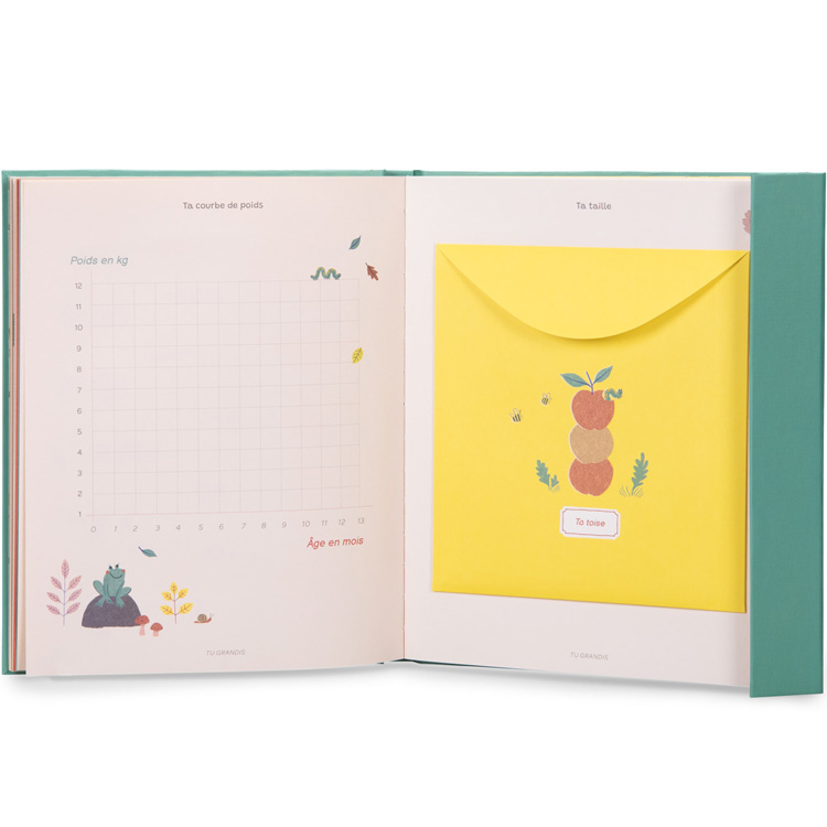 Livre de naissance Pomme des bois (80 pages)