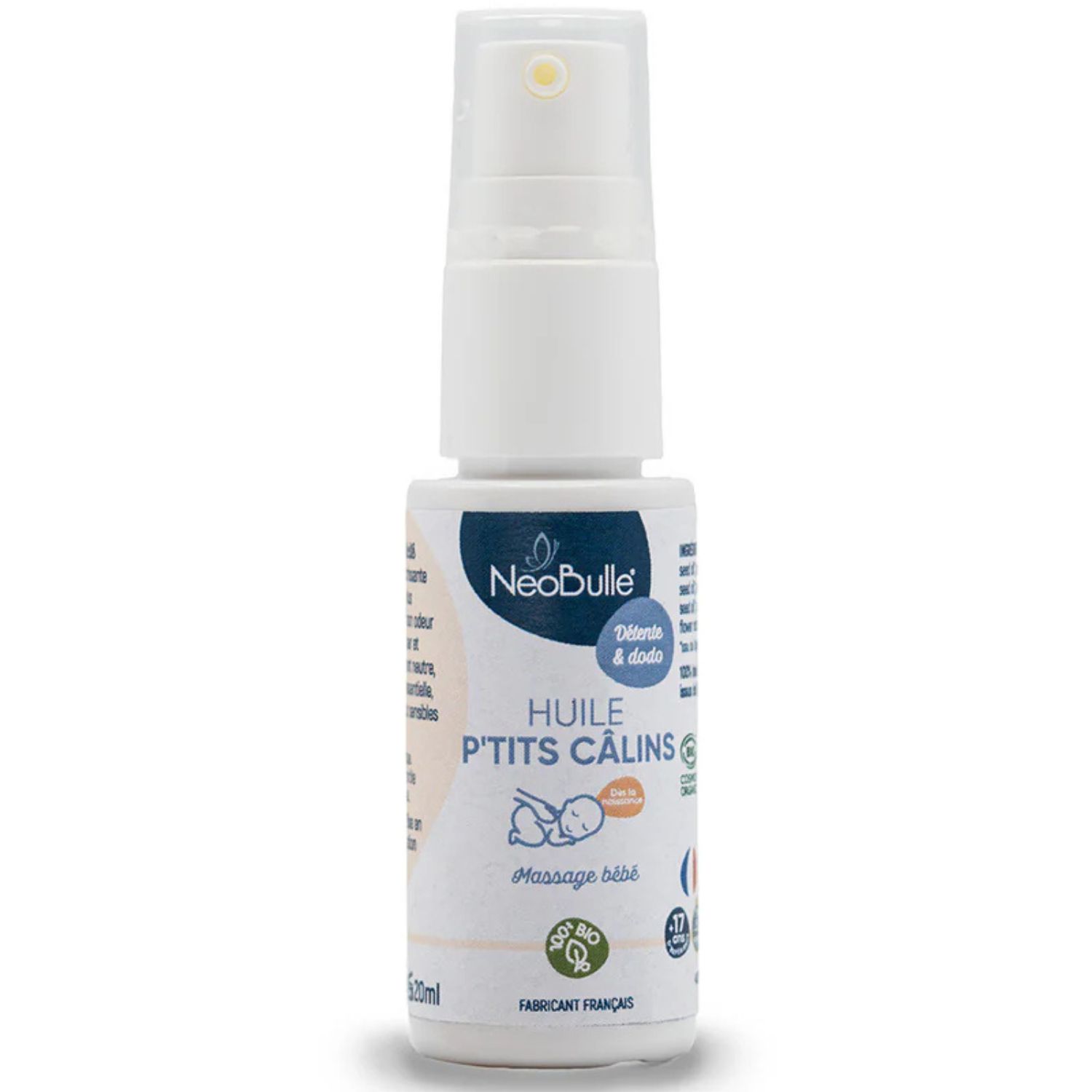 Neobulle - Huile P'tits Câlins massage bébé (100 ml)
