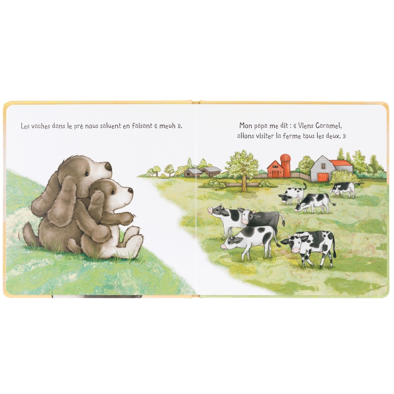 Livre Caramel le toutou timide et son papa (Jellycat) - Image 2