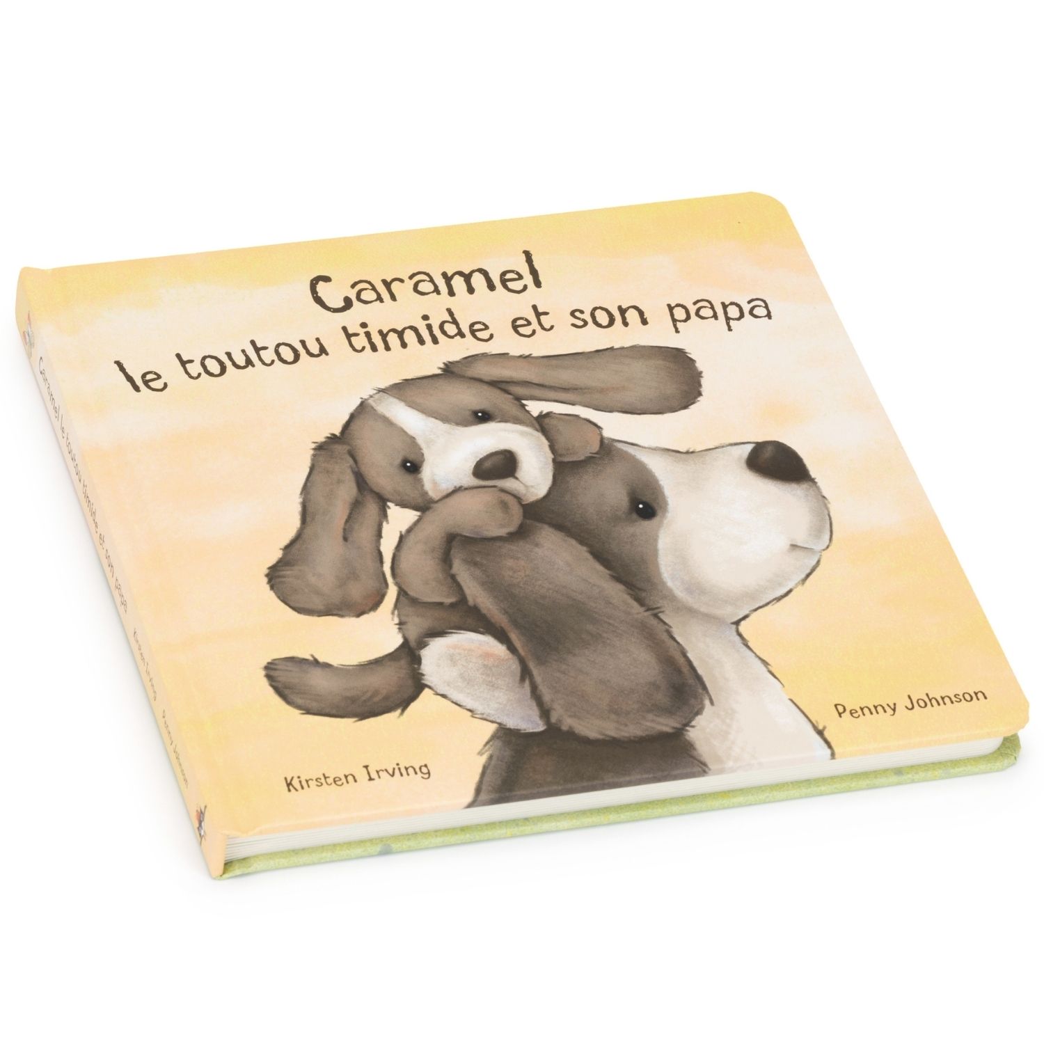 Livre Caramel le toutou timide et son papa (Jellycat) - Image 1