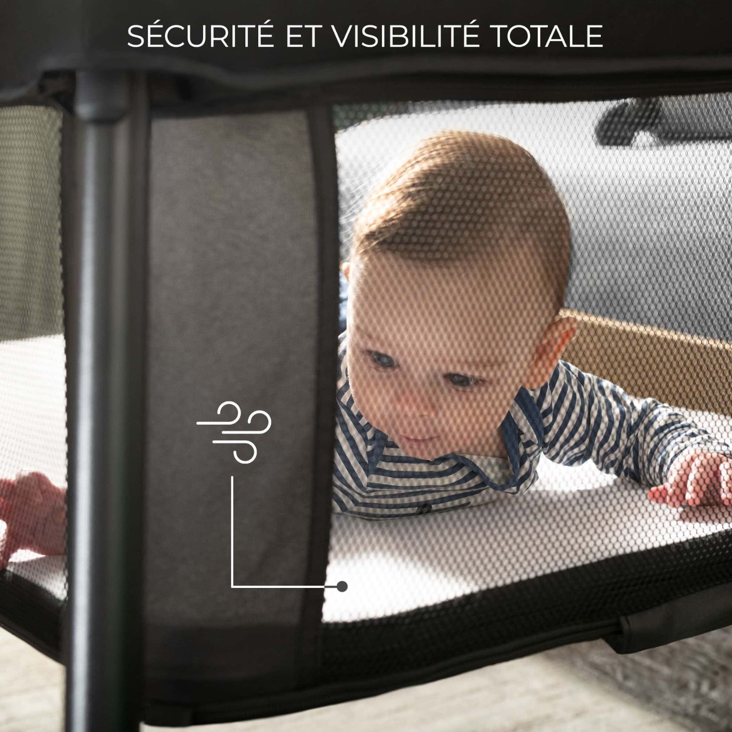 Lit bébé 3 en 1 Cami Black (Kinderkraft) - Image 2